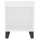 Nachtkastjes 2 st 40x35x50 cm bewerkt hout wit