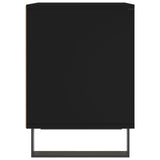 Nachtkastjes 2 st 40x35x50 cm bewerkt hout zwart