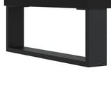 Nachtkastjes 2 st 40x35x50 cm bewerkt hout zwart