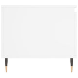 Salontafel 100x50x45 cm bewerkt hout wit