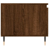 Salontafel 100x50x45 cm bewerkt hout bruineiken