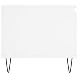 Salontafel 100x50x45 cm bewerkt hout wit