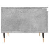 Salontafel 50x46x35 cm bewerkt hout betongrijs