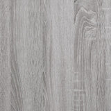 Salontafel 50x46x35 cm bewerkt hout grijs sonoma eikenkleurig