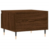 Salontafel 50x46x35 cm bewerkt hout bruin eikenkleur