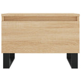 Salontafel 50x46x35 cm bewerkt hout sonoma eikenkleurig