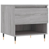 Salontafel 50x46x50 cm bewerkt hout grijs sonoma eikenkleurig