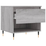 Salontafel 50x46x50 cm bewerkt hout grijs sonoma eikenkleurig