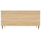 Salontafel 90x44,5x45 cm bewerkt hout sonoma eikenkleurig