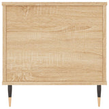 Salontafel 90x44,5x45 cm bewerkt hout sonoma eikenkleurig