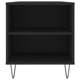 Salontafel 102x44,5x50 cm bewerkt hout zwart
