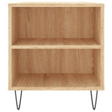 Salontafel 102x44,5x50 cm bewerkt hout sonoma eikenkleurig