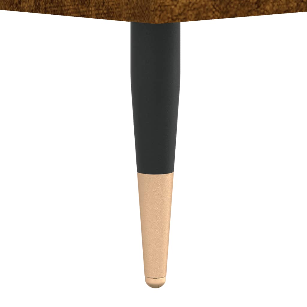 Salontafel 90x49x45 cm bewerkt hout gerookt eikenkleurig