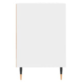Tv-meubel 100x35x55 cm bewerkt hout wit