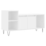 Tv-meubel 100x35x55 cm bewerkt hout wit