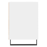 Tv-meubel 100x35x55 cm bewerkt hout wit