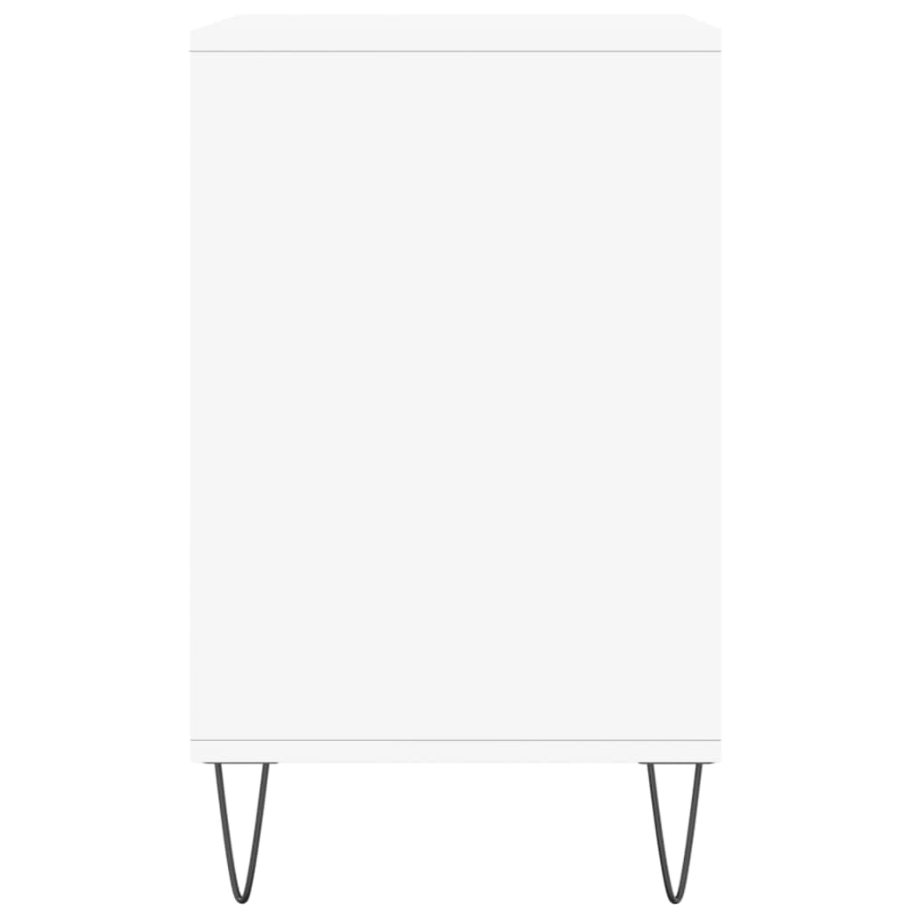 Schoenenkast 102x36x60 cm bewerkt hout wit