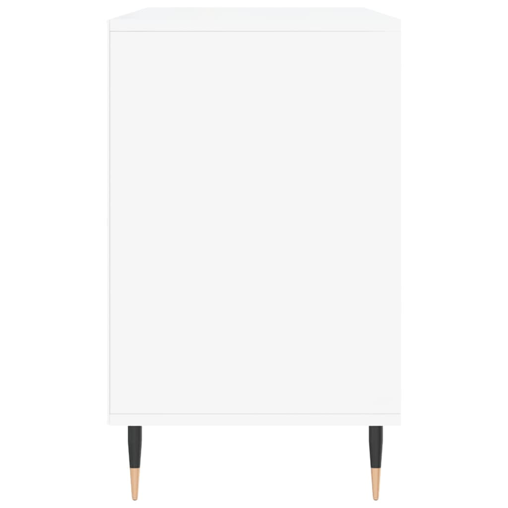 Schoenenkast 102x36x60 cm bewerkt hout wit