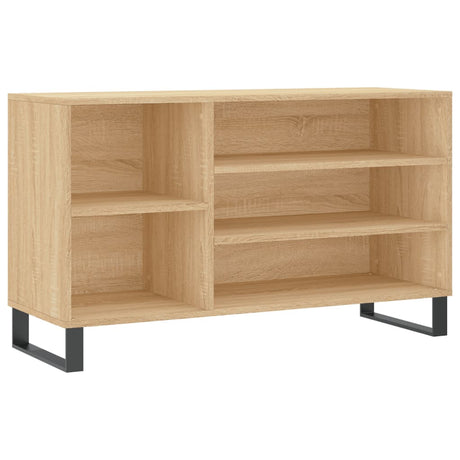 Schoenenkast 102x36x60 cm bewerkt hout sonoma eikenkleurig