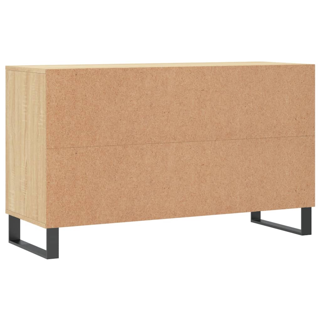 Schoenenkast 102x36x60 cm bewerkt hout sonoma eikenkleurig