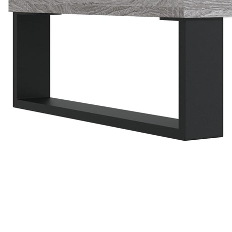 Schoenenkast 102x36x60 cm bewerkt hout sonoma grijs