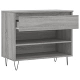 Schoenenkast 70x36x60 cm bewerkt hout sonoma grijs