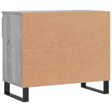 Schoenenkast 70x36x60 cm bewerkt hout sonoma grijs