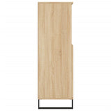 Hoge kast 60x36x110 cm bewerkt hout sonoma eikenkleurig - AllerleiShop