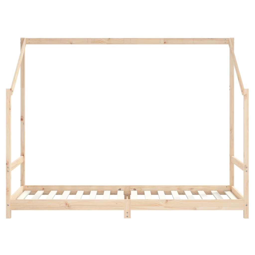 Kinderbedframe 90x200 cm massief grenenhout
