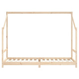 Kinderbedframe 90x200 cm massief grenenhout