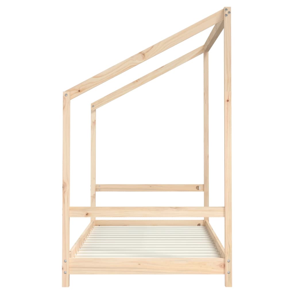 Kinderbedframe 90x200 cm massief grenenhout