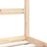 Kinderbedframe 90x200 cm massief grenenhout
