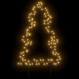 Kerstverlichting kerstboom met grondpinnen 115 LED's 90 cm - AllerleiShop