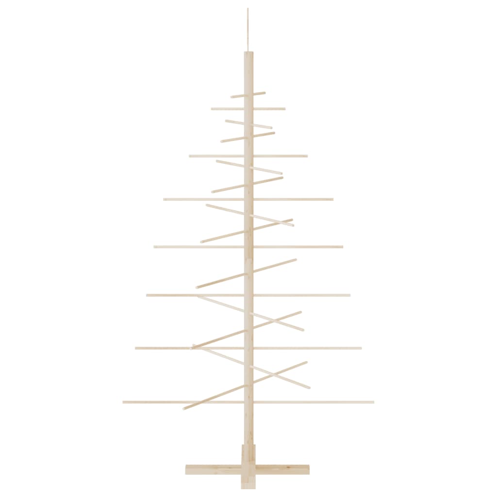 Kerstdecoratie kerstboom 150 cm massief grenenhout - AllerleiShop