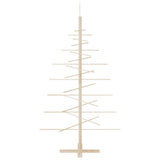 Kerstdecoratie kerstboom 150 cm massief grenenhout - AllerleiShop