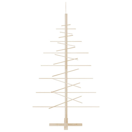 Kerstdecoratie kerstboom 150 cm massief grenenhout - AllerleiShop