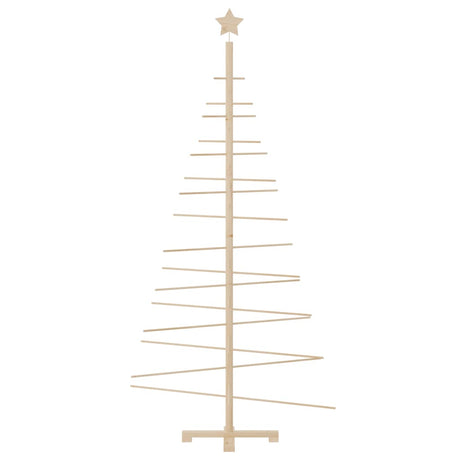 Kerstdecoratie kerstboom 180 cm massief grenenhout - AllerleiShop