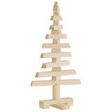 Kerstdecoratie kerstboom 60 cm massief grenenhout - AllerleiShop