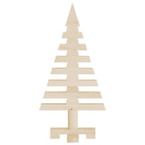 Kerstdecoratie kerstboom 60 cm massief grenenhout - AllerleiShop