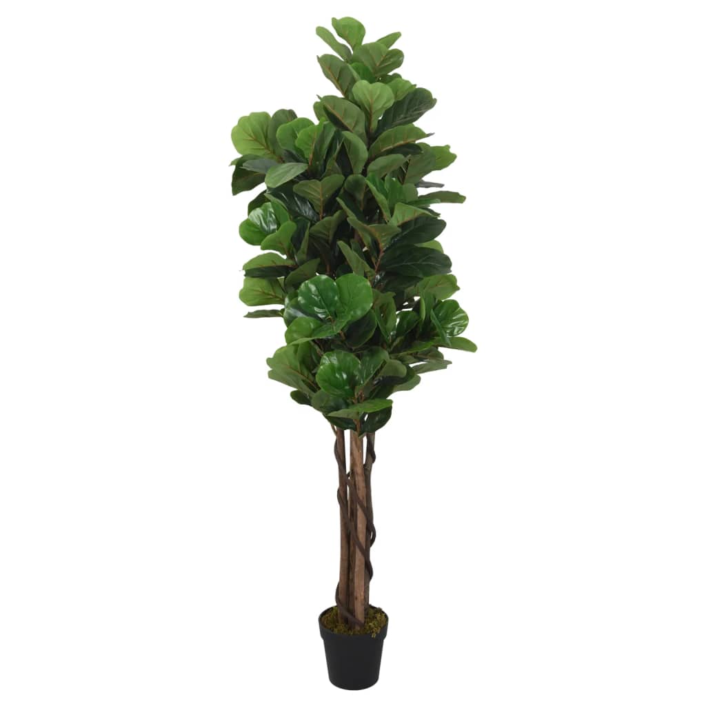 Kunstvijgenboom 96 bladeren 80 cm groen - AllerleiShop