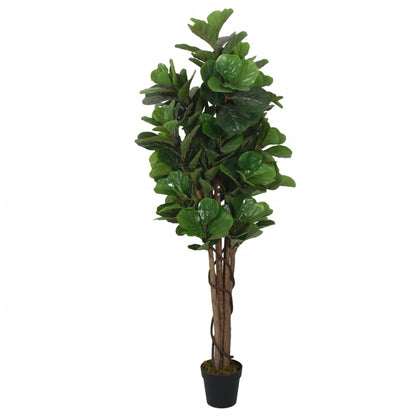 Kunstvijgenboom 96 bladeren 80 cm groen - AllerleiShop