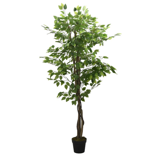 Kunstplant ficus 378 bladeren 80 cm groen - AllerleiShop