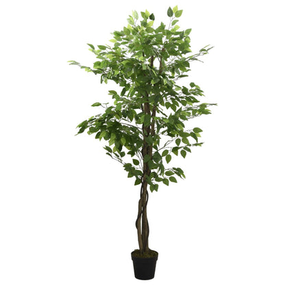 Kunstplant ficus 378 bladeren 80 cm groen - AllerleiShop