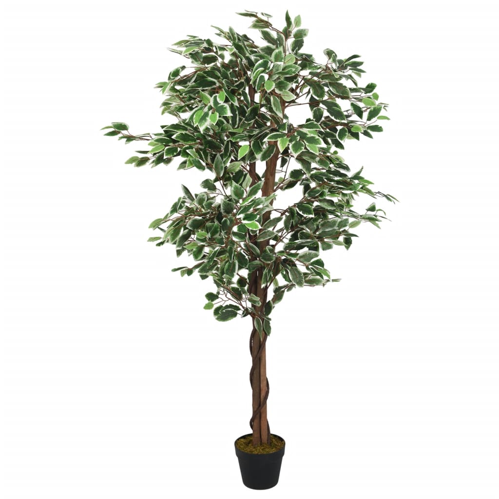 Kunstplant ficus 378 bladeren 80 cm groen - AllerleiShop