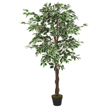 Kunstplant ficus 378 bladeren 80 cm groen - AllerleiShop