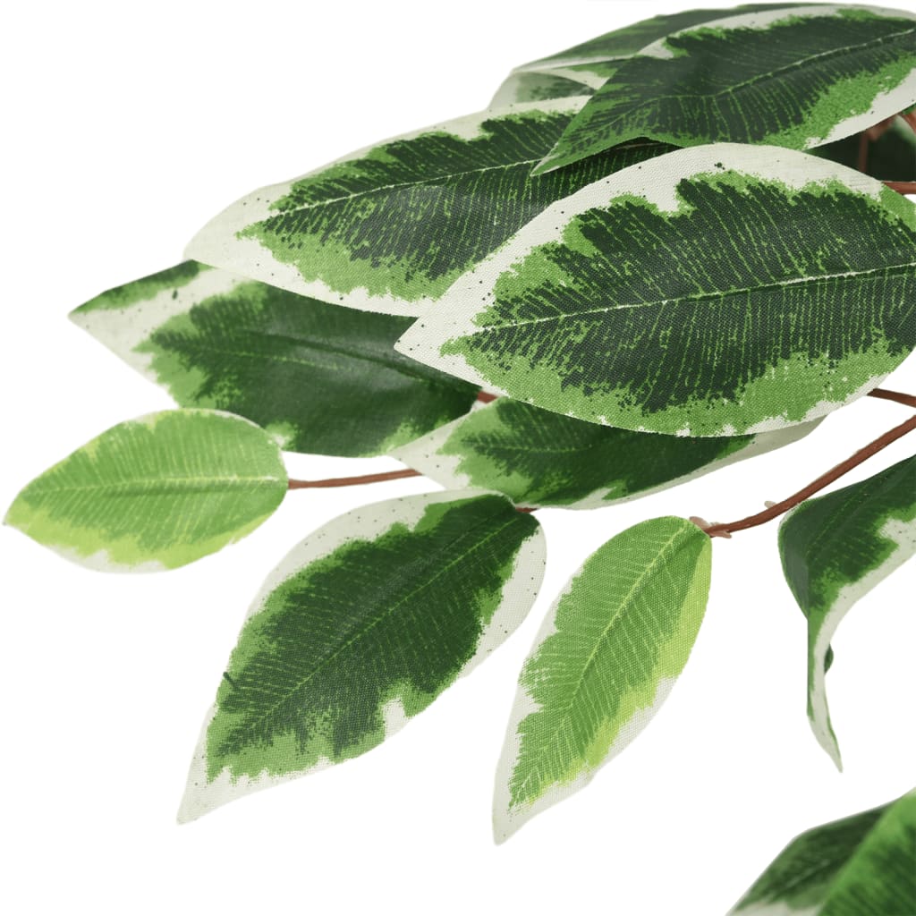 Kunstplant ficus 378 bladeren 80 cm groen - AllerleiShop