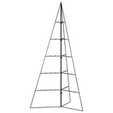 Kerstdecoratie kerstboom 100 cm metaal zwart - AllerleiShop