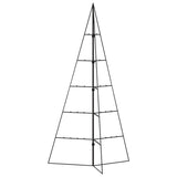 Kerstdecoratie kerstboom 100 cm metaal zwart - AllerleiShop