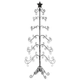 Kerstdecoratie kerstboom 180 cm metaal zwart - AllerleiShop