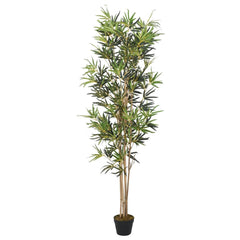 Kunstplant bamboe 368 bladeren 80 cm groen